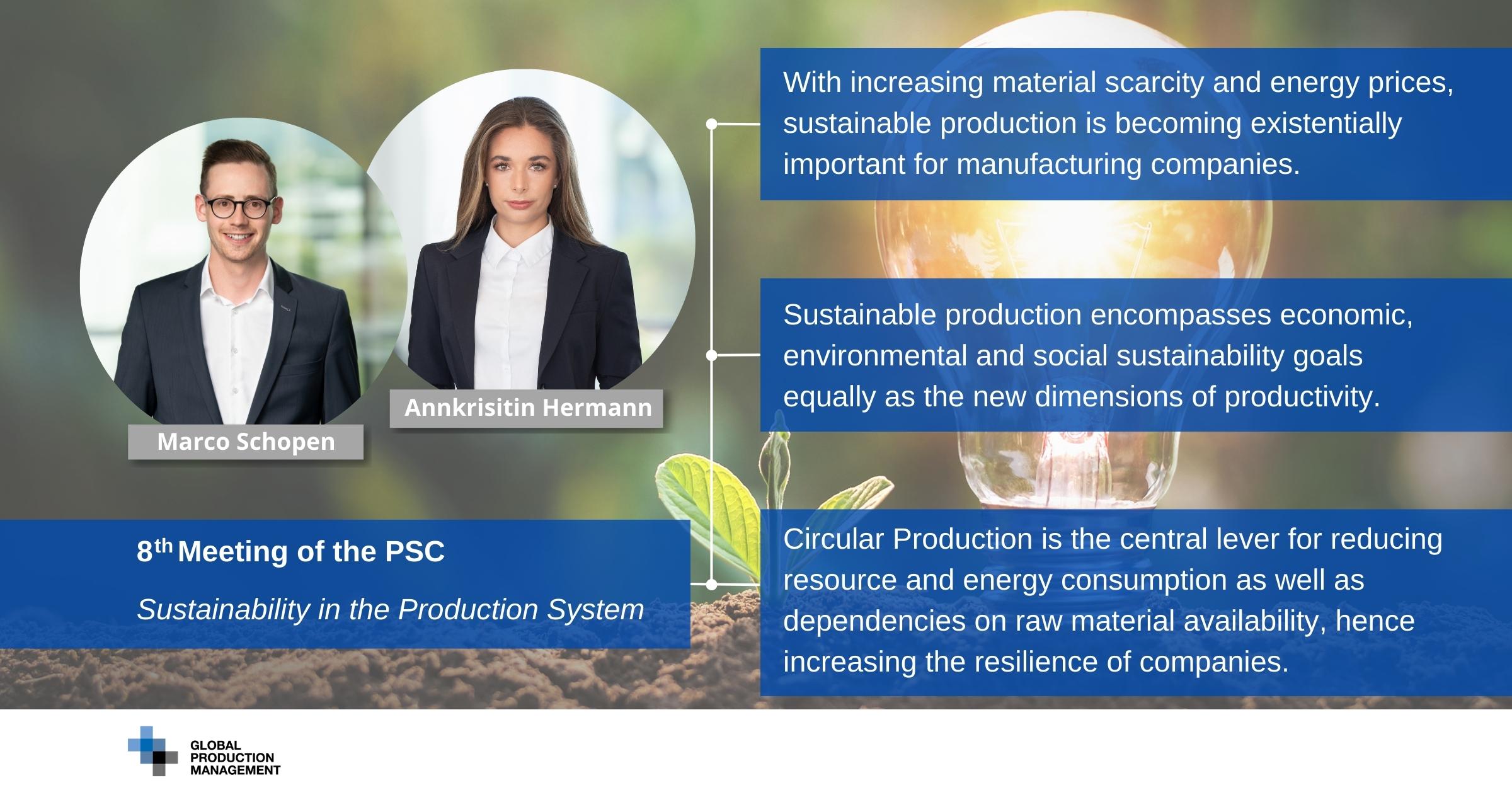 8th-Meeting-of-the-PSC-Sustainability-in-the-Production-System Sustainability in the production system  